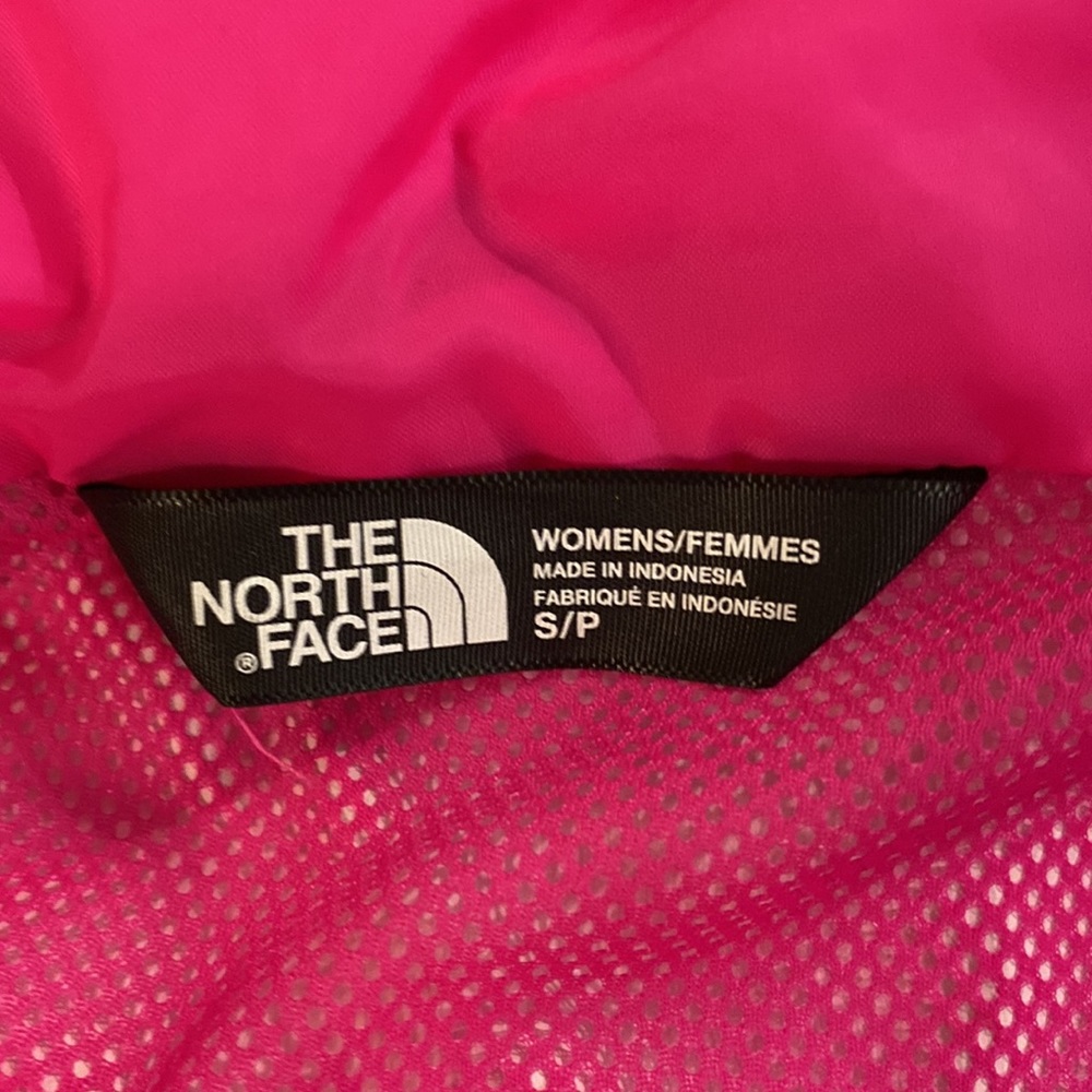 Pink North face windbreaker size small - Picture 4 of 9